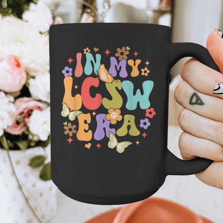 LCSW Grad Social Worker Graduation In My LCSW Era Graphic Print Coffee Mug