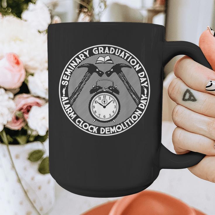 LDS Seminary Graduation Alarm Clock Mormon Shirt Graphic Print Coffee Mug