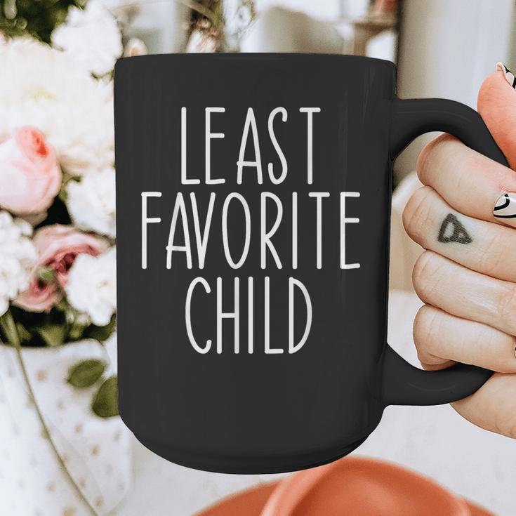 Least Favorite Child Mom Dad Son Graphic Print Coffee Mug Least Favorite Child Mom Dad Son Graphic Print Coffee Mug