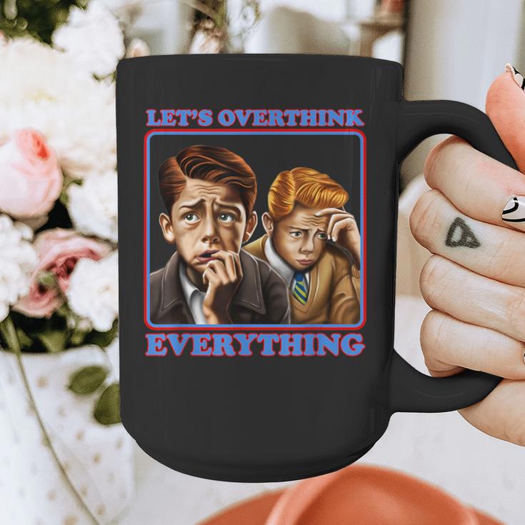 Let's Overthink Everything Shirt Antisocial Introvert Graphic Print Coffee Mug Let's Overthink Everything Shirt Antisocial Introvert Graphic Print Coffee Mug