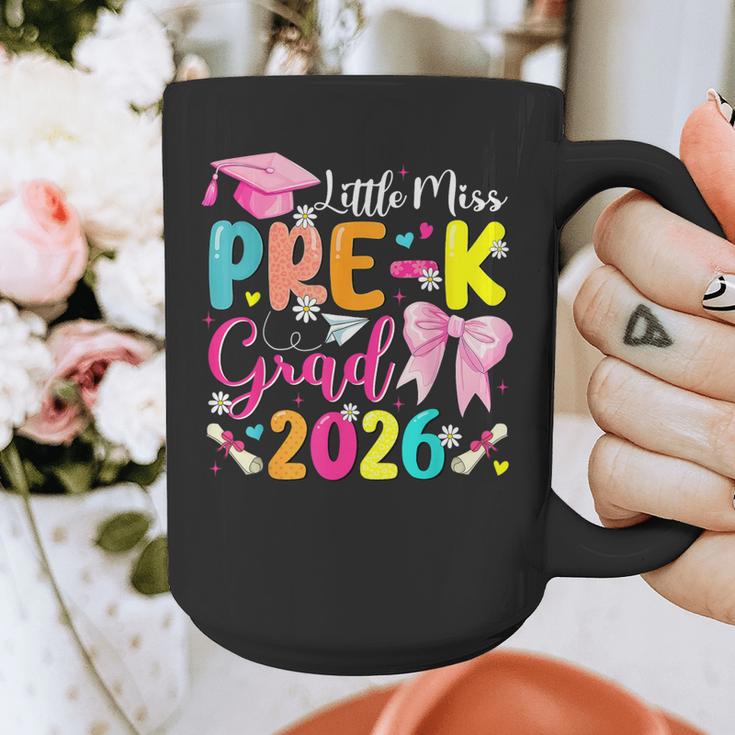 Little Miss Pre-K Grad 2026 Preschool Graduation Kids Girls Graphic Print Coffee Mug