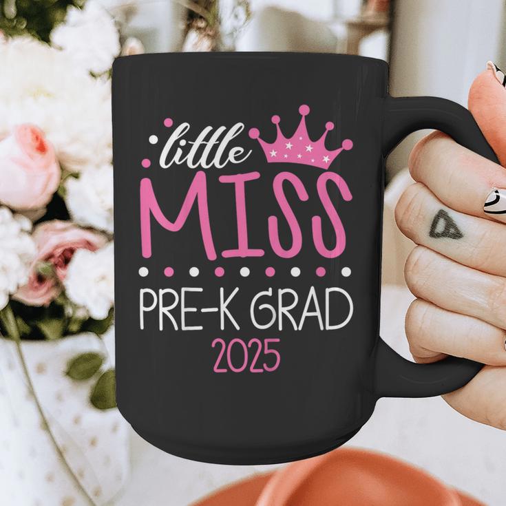 Little Miss Pre-K Grad Preschool Prek Graduation 2025 Graphic Print Coffee Mug