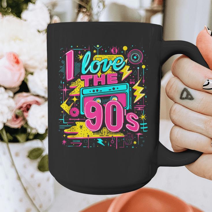 I Love The 90'S 90s Nostalgia Graphic Print Coffee Mug