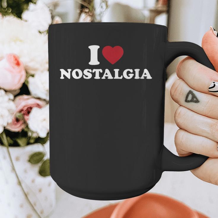 I Love Nostalgia Retro Vintage 80s 90s Nostalgia Graphic Print Coffee Mug I Love Nostalgia Retro Vintage 80s 90s Nostalgia Graphic Print Coffee Mug