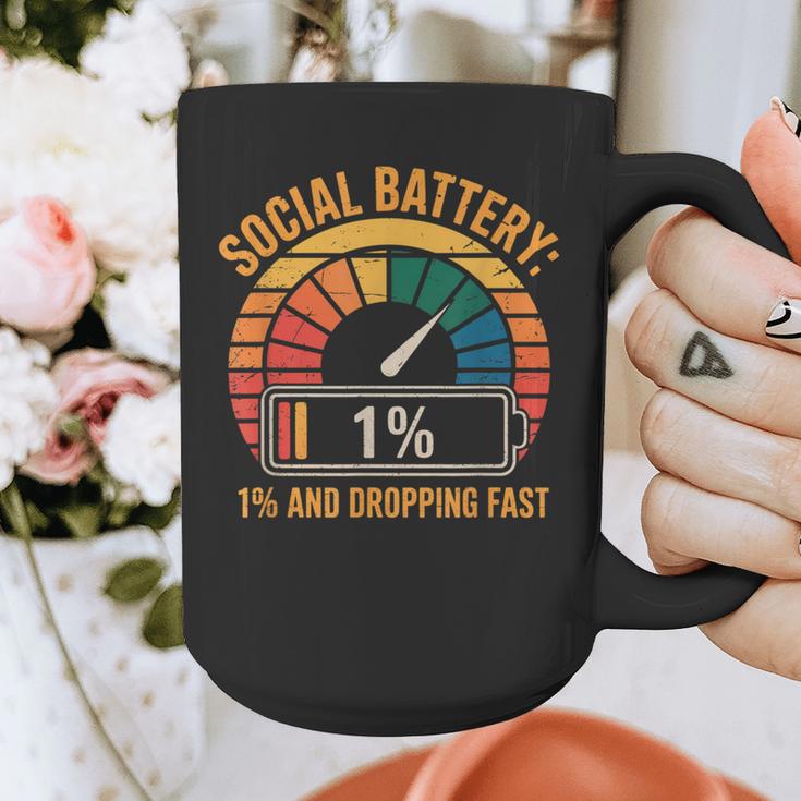 Low Social Battery Introvert Energy Graphic Print Coffee Mug Low Social Battery Introvert Energy Graphic Print Coffee Mug