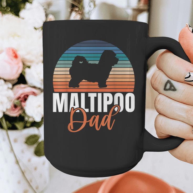 Maltipoo Dad Graphic Print Coffee Mug