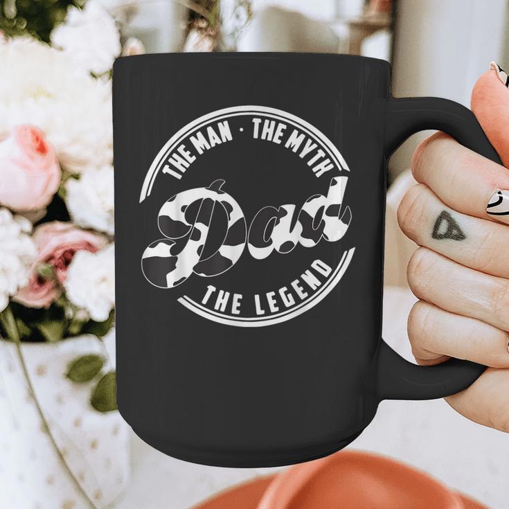 The Man The Myth The Legend Daddy Love Cows Dad Cow Print Graphic Print Coffee Mug