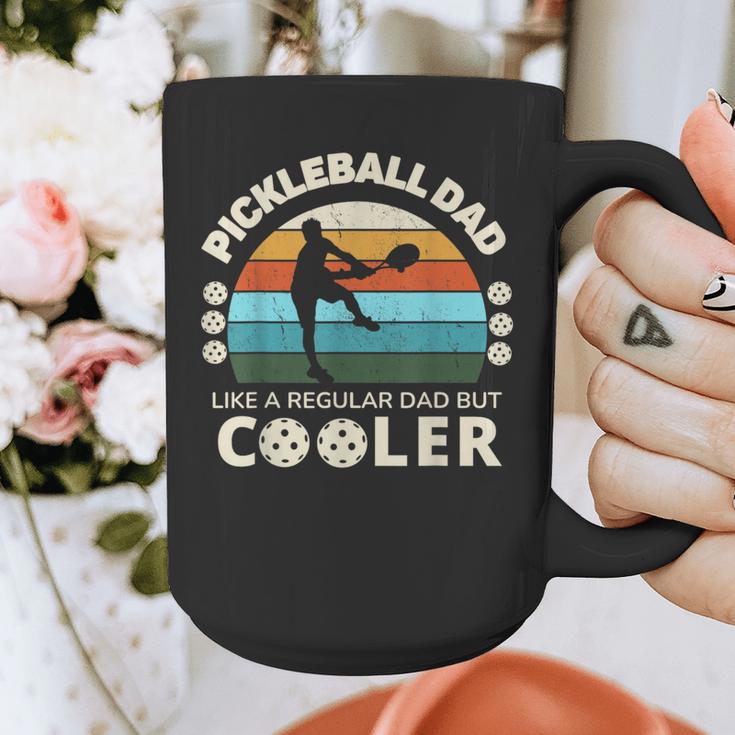 Man's Pickleball Dad Like A Regular Dad But Cooler Graphic Print Coffee Mug