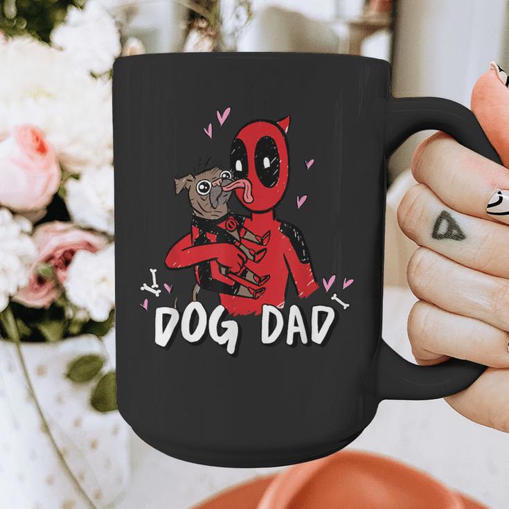 Marvel Super Heroes Pets Deadpool Loves Dogpool Dog Dad Graphic Print Coffee Mug