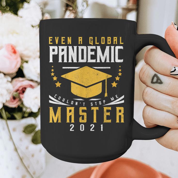 Master 2021 Graduation Graduate Masters Degree Graphic Print Coffee Mug