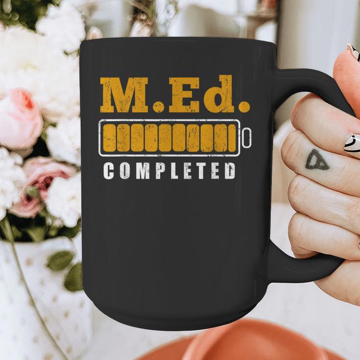Master Graduation Completed Master Of Education Teacher Men Women Graphic Print Coffee Mug