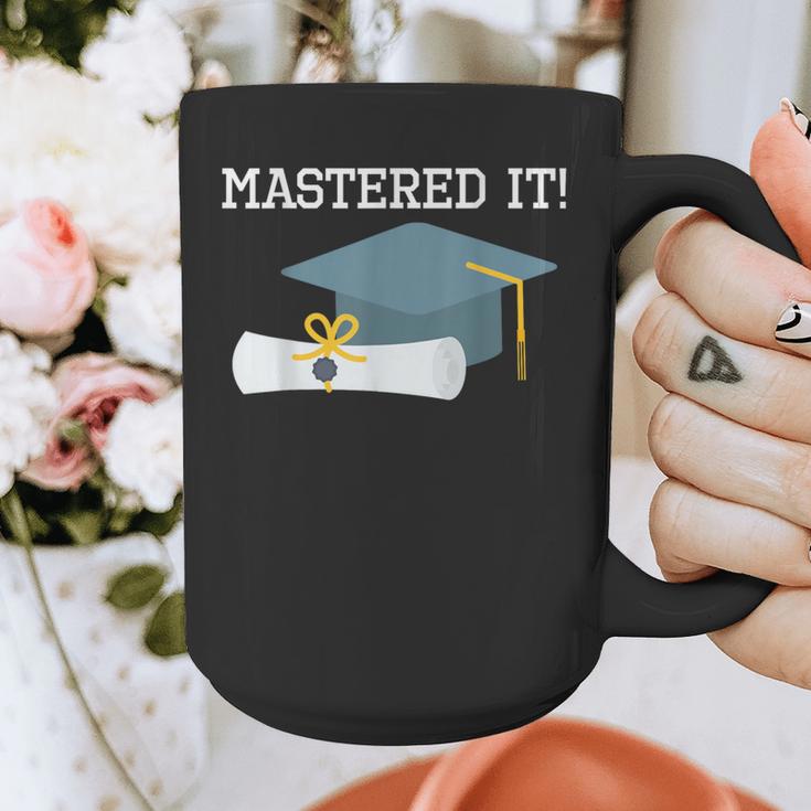 Masters Degree Graduation 2021 Social Work MPH MSW Grad Graphic Print Coffee Mug
