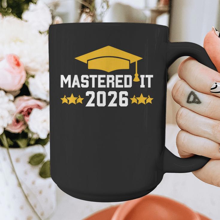 Masters Degree Graduation Mastered It Class Of 2026 Graduate Graphic Print Coffee Mug