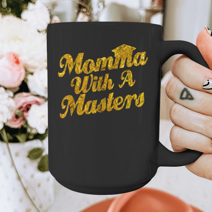 Masters Degree Graduation For Mom Wife Social Work MBA Graphic Print Coffee Mug