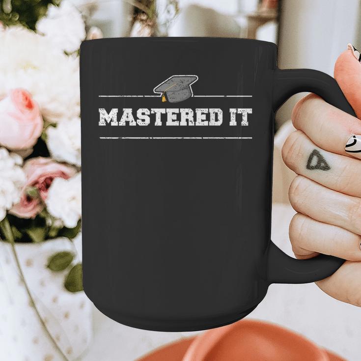 Masters Degree Shirt Graduation Grads Graduates Graphic Print Coffee Mug