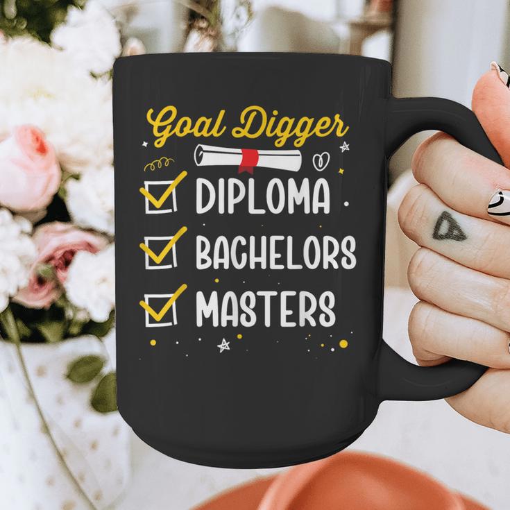 Masters Graduation Goal Digger Mastered It Graphic Print Coffee Mug