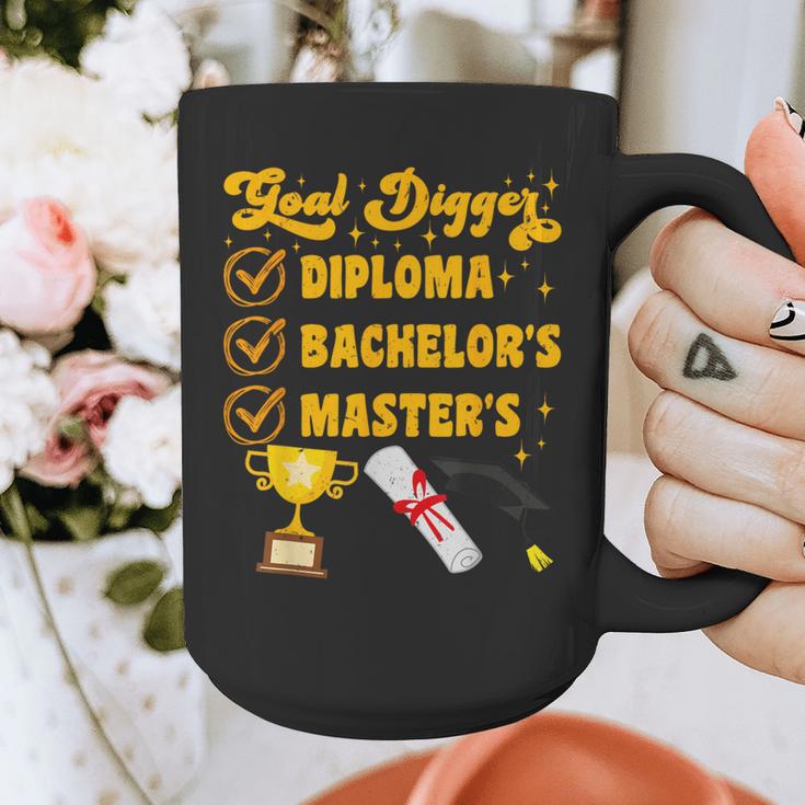 Master's Thesis Passed Goal Digger Master's Graduation Graphic Print Coffee Mug