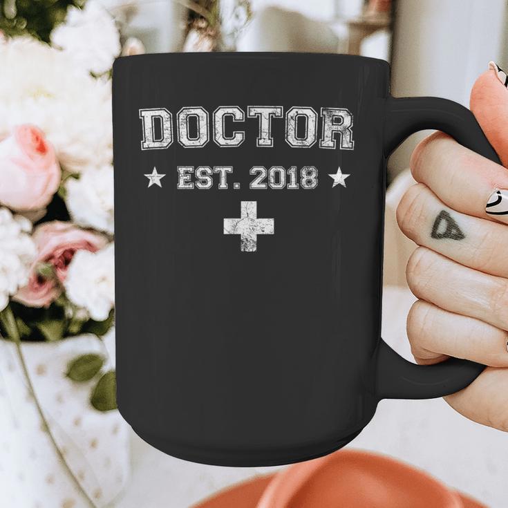 Medical Student GraduationShirt Doctor Est 2018 Graphic Print Coffee Mug