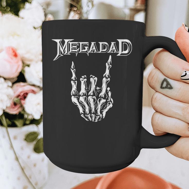 Megadad Retro 90s Hard Rock Band Heavy Metal Father's Day Graphic Print Coffee Mug