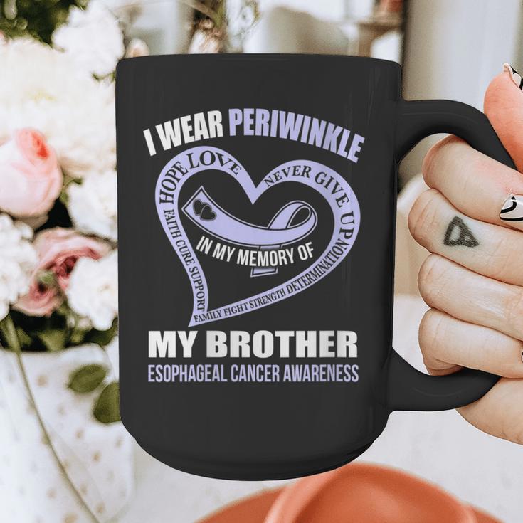 In My Memory Of My Brother ESOPHAGEAL CANCER AWARENESS Graphic Print Coffee Mug