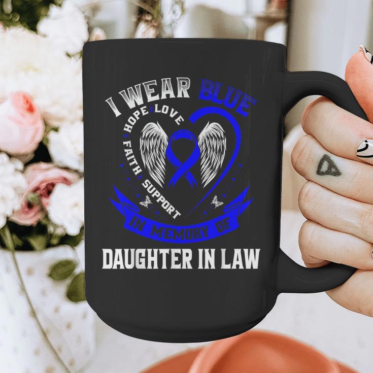 In Memory Of Daughter In Law Colon Cancer Awareness Shirts Graphic Print Coffee Mug