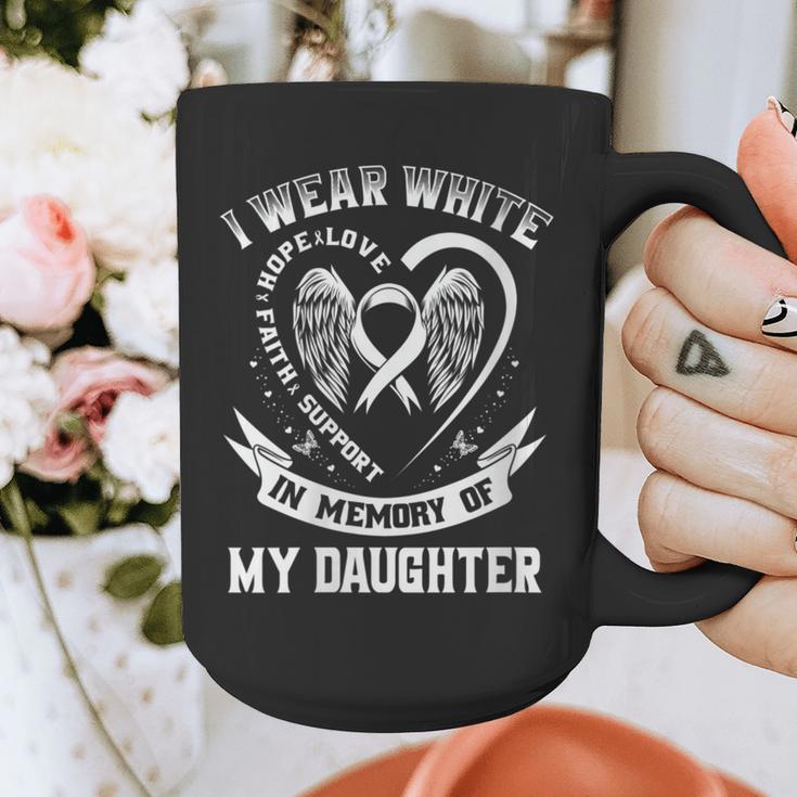 In Memory Of My Daughter Lung Cancer Awareness Graphic Graphic Print Coffee Mug In Memory Of My Daughter Lung Cancer Awareness Graphic Graphic Print Coffee Mug