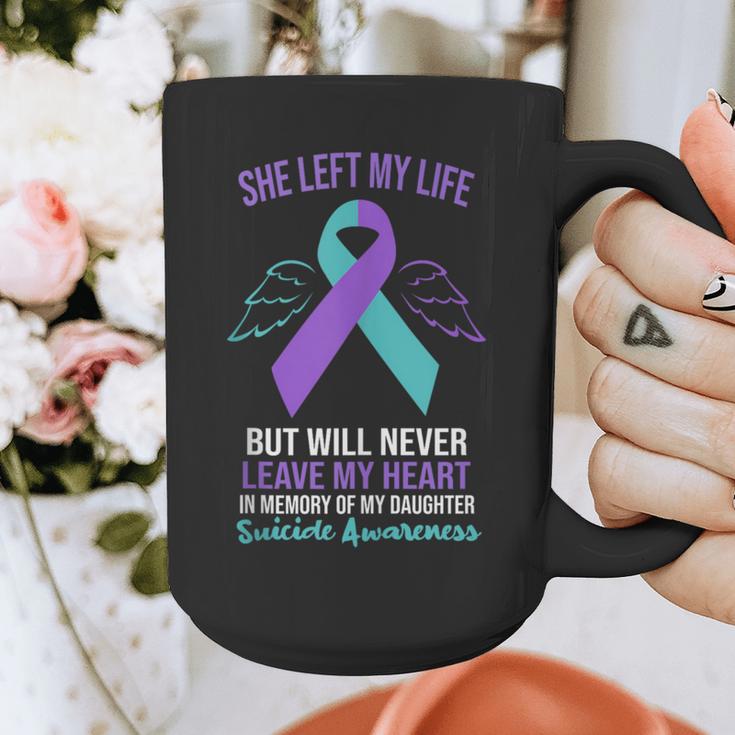In Memory Of Daughter Suicide Awareness Prevention Graphic Print Coffee Mug
