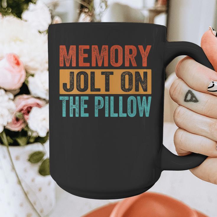 Memory Jolt On The Pillow Graphic Print Coffee Mug Memory Jolt On The Pillow Graphic Print Coffee Mug