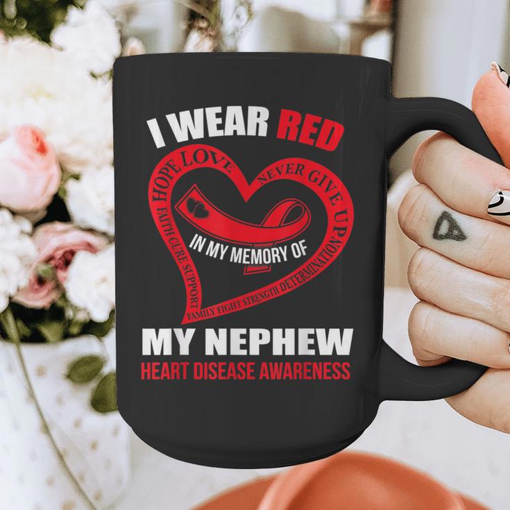 In My Memory Of My Nephew HEART DISEASE AWARENESS Graphic Print Coffee Mug