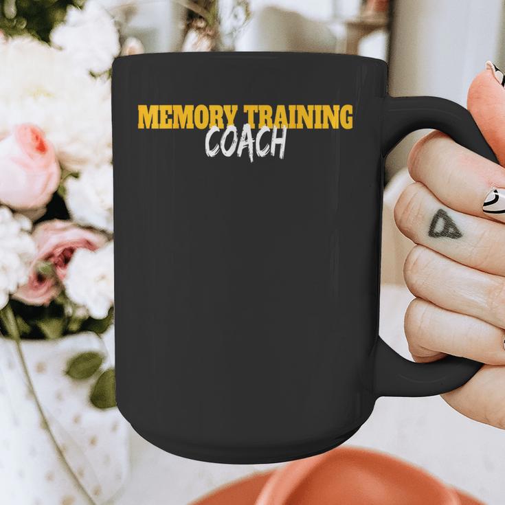 Memory Training Coach Coaching Trainer Teacher For Men Women Graphic Print Coffee Mug