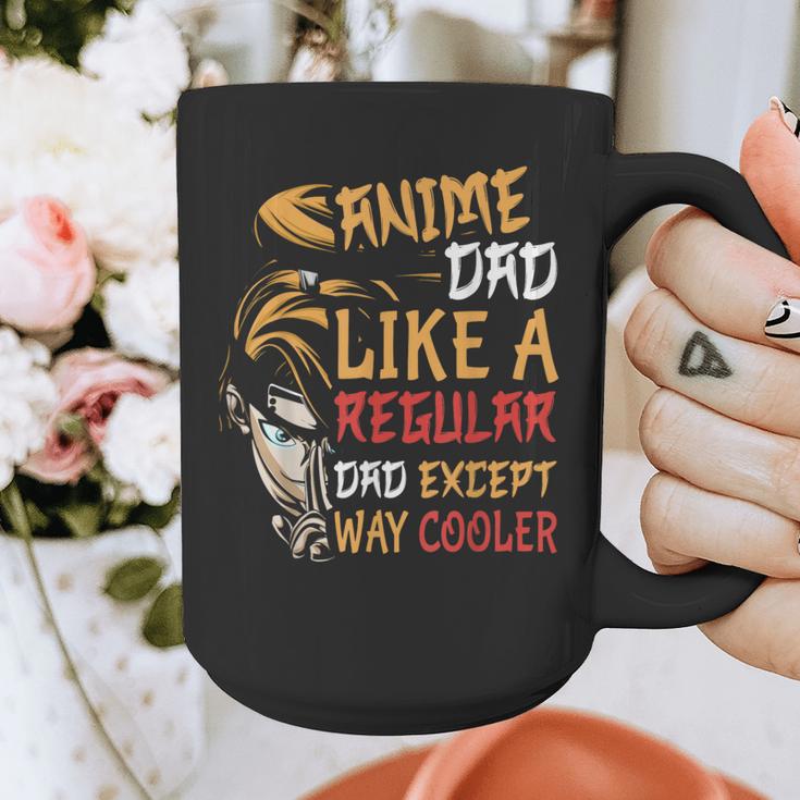 Men Anime Father's Day Anime Dad Except Way Cooler Graphic Print Coffee Mug