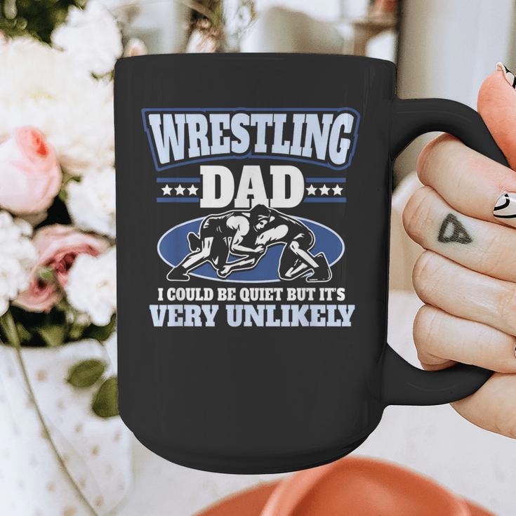 For Men Freestyle Wrestling Dad Graphic Print Coffee Mug