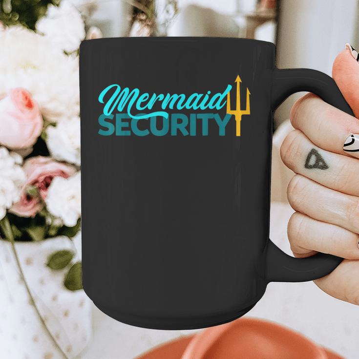 Mermaid Security Birthday Party Matching Dad Boys Graphic Print Coffee Mug Mermaid Security Birthday Party Matching Dad Boys Graphic Print Coffee Mug