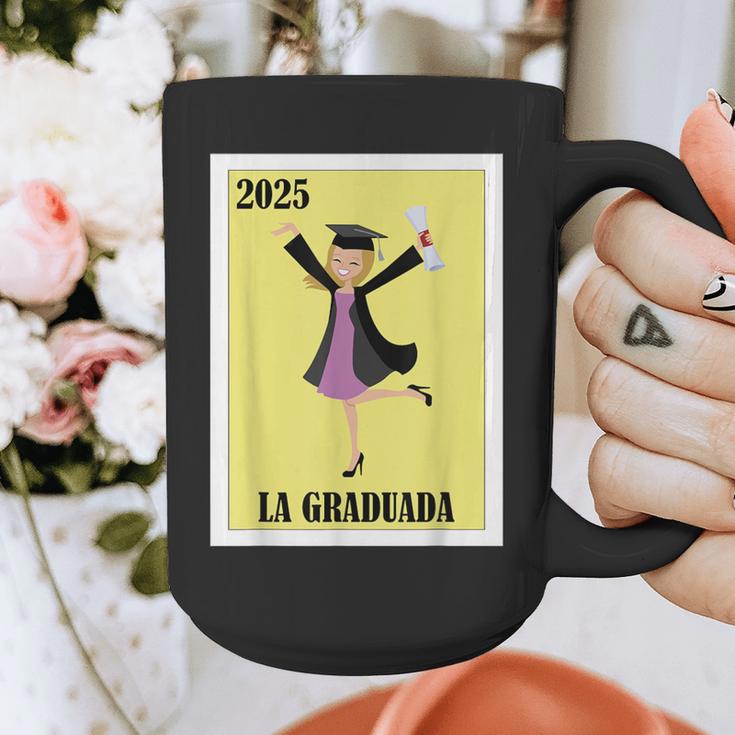 Mexican For Graduation La Graduada 2025 Graphic Print Coffee Mug