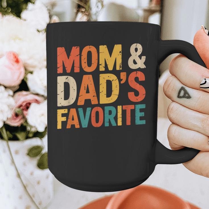 Mom & Dad's Favorite Graphic Print Coffee Mug