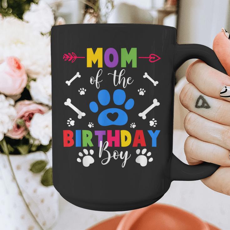 Mom And Dad Mom Of The Birthday Boy Dog Paw Family Matching Graphic Print Coffee Mug Mom And Dad Mom Of The Birthday Boy Dog Paw Family Matching Graphic Print Coffee Mug