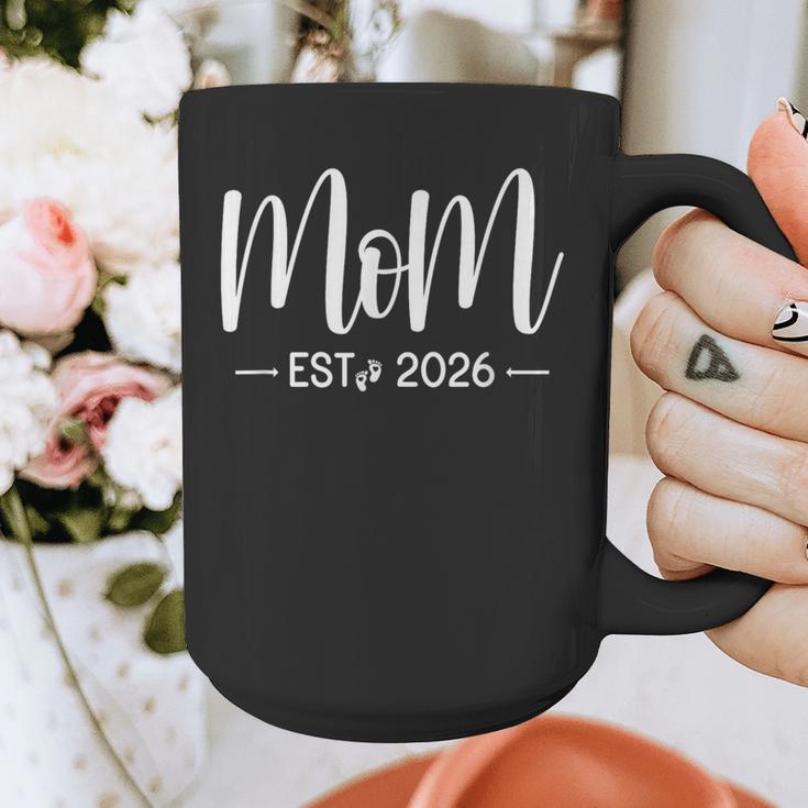 Mom Est 2026 New Moms And Dads Matching Mother To Be 2026 Graphic Print Coffee Mug