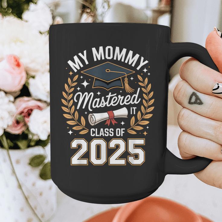 My Mommy Mastered It Class Of 2025 Masters Graduation Outfit Graphic Print Coffee Mug