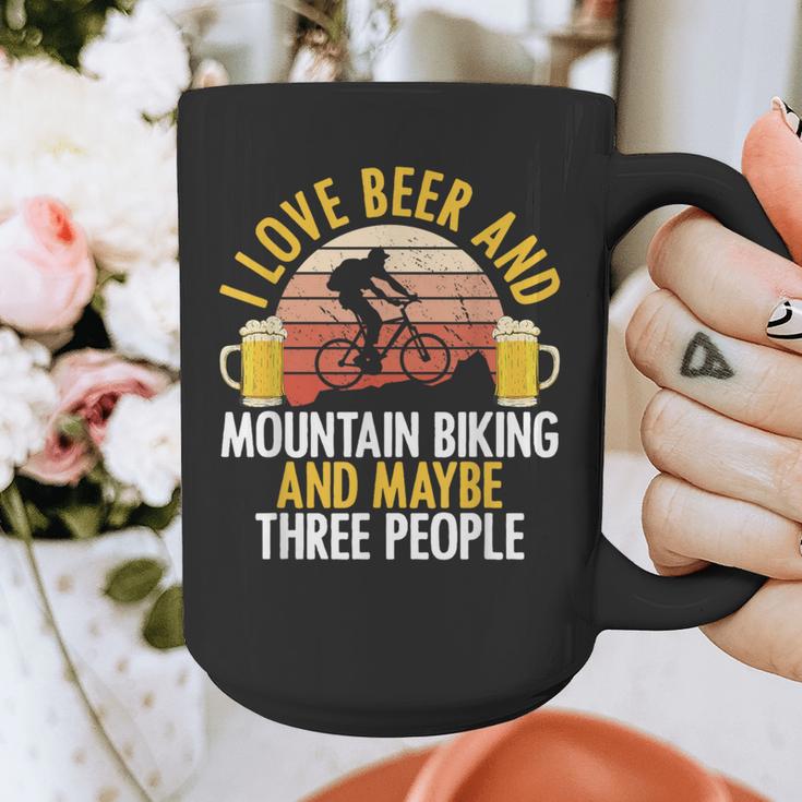 Mountain Biking Beer Drinking Introvert Sayings For Cyclist Graphic Print Coffee Mug Mountain Biking Beer Drinking Introvert Sayings For Cyclist Graphic Print Coffee Mug