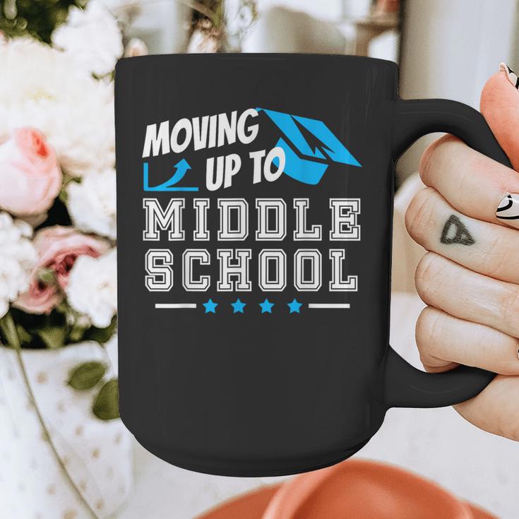 Moving Up To Middle School Graduation T-Shirt Graphic Print Coffee Mug