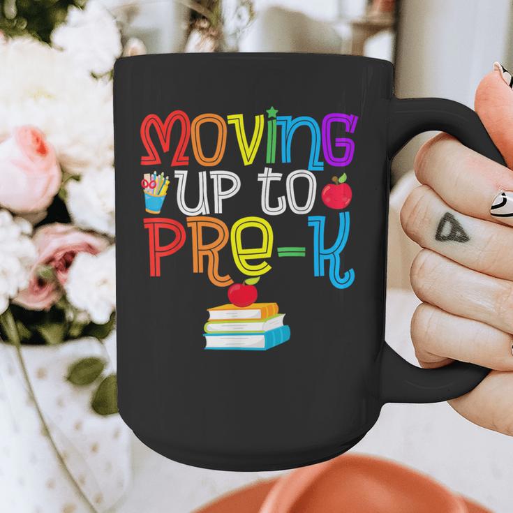 Moving Up To Pre-K Teacher Student Kid Graduation T-Shirt Graphic Print Coffee Mug