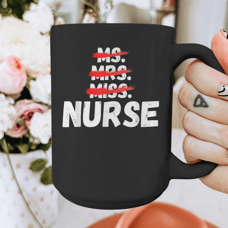 MsMrs Miss NURSE Nursing Graduation Graphic Print Coffee Mug
