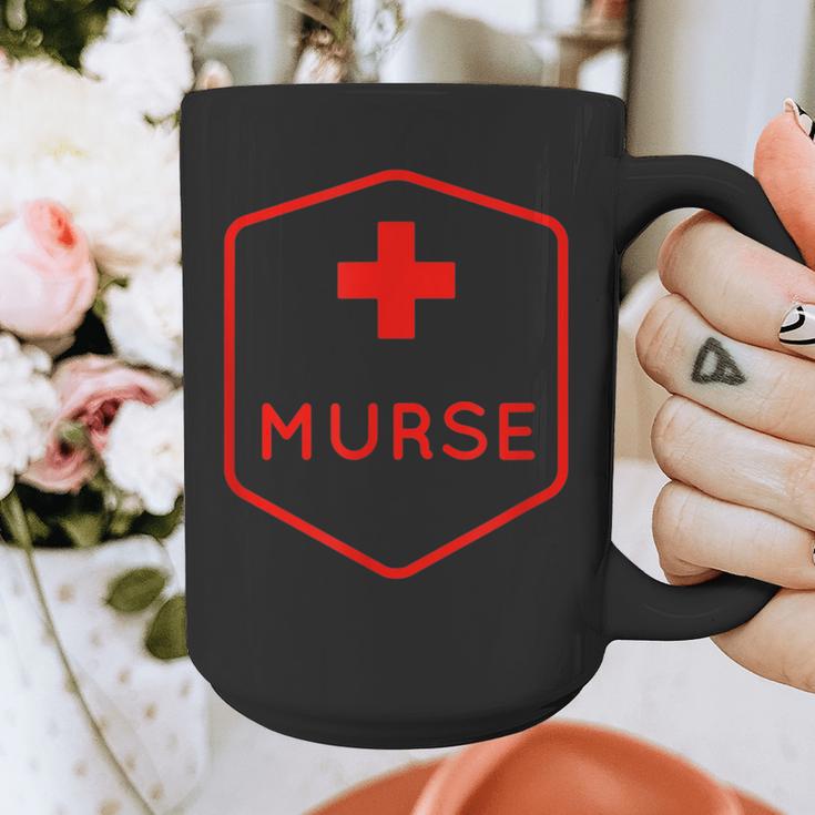 Murse Shirt Perfect For Male Nurse Graduation Graphic Print Coffee Mug