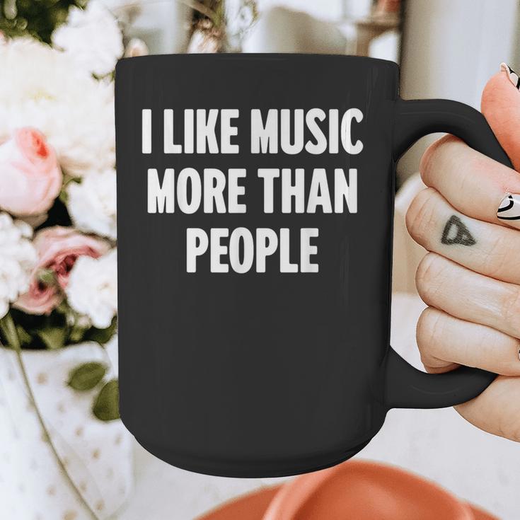I Like Music More Than People For Introverts Graphic Print Coffee Mug I Like Music More Than People For Introverts Graphic Print Coffee Mug