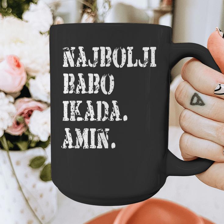Najbolji Babo Ikad Bosnian Dad Graphic Print Coffee Mug Najbolji Babo Ikad Bosnian Dad Graphic Print Coffee Mug