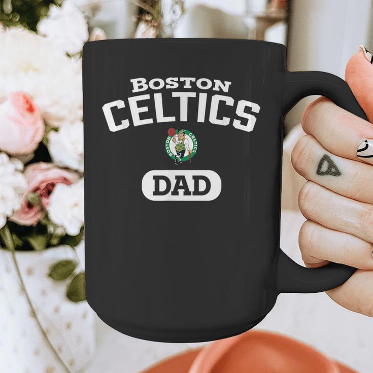 NBA Boston Celtics Dad Arched Team Logo Graphic Print Coffee Mug NBA Boston Celtics Dad Arched Team Logo Graphic Print Coffee Mug