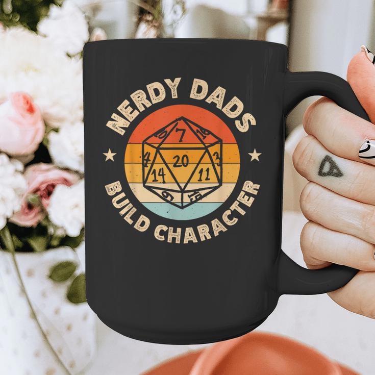 Nerdy Dads Build Character Graphic Print Coffee Mug