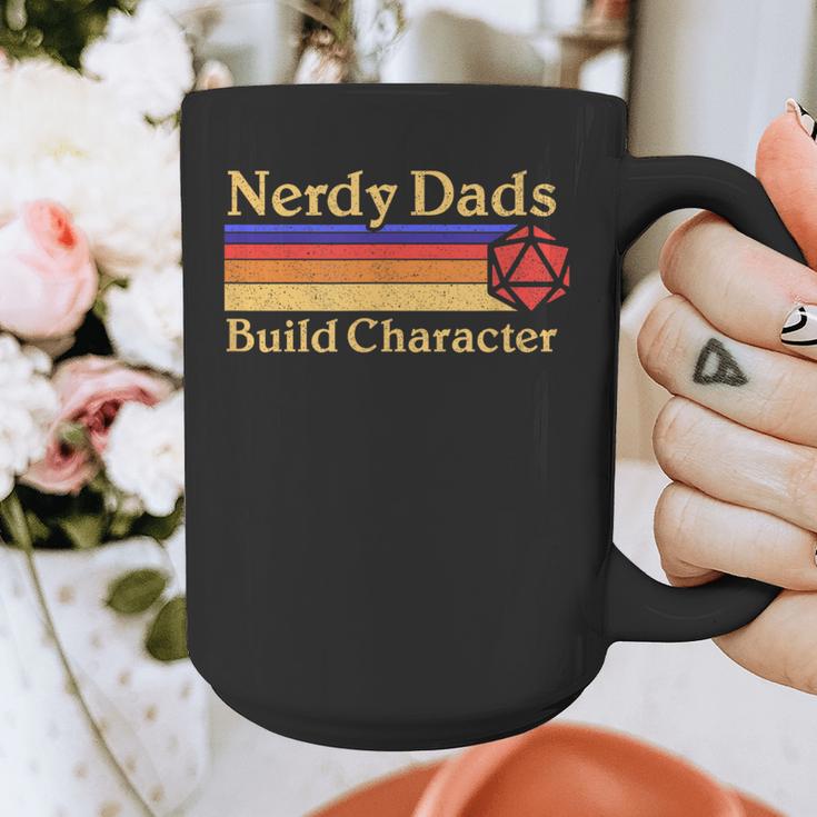 Nerdy Dads Dice For Tabletop RPG New Father Graphic Print Coffee Mug