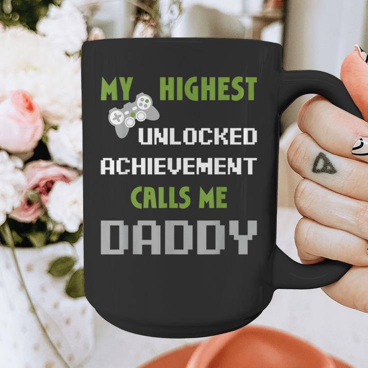 Nerdy Father Day Gamer Dad Daddy Men Love Video Gaming Graphic Print Coffee Mug