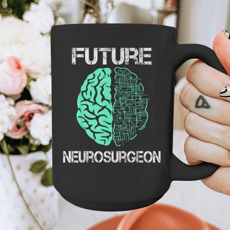 Neuro Surgeon Brain Student Graduation Future Neurosurgeon Graphic Print Coffee Mug